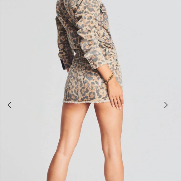 💓SER.OYA Linda Dress Denim Short Dress - Picture 3 of 6